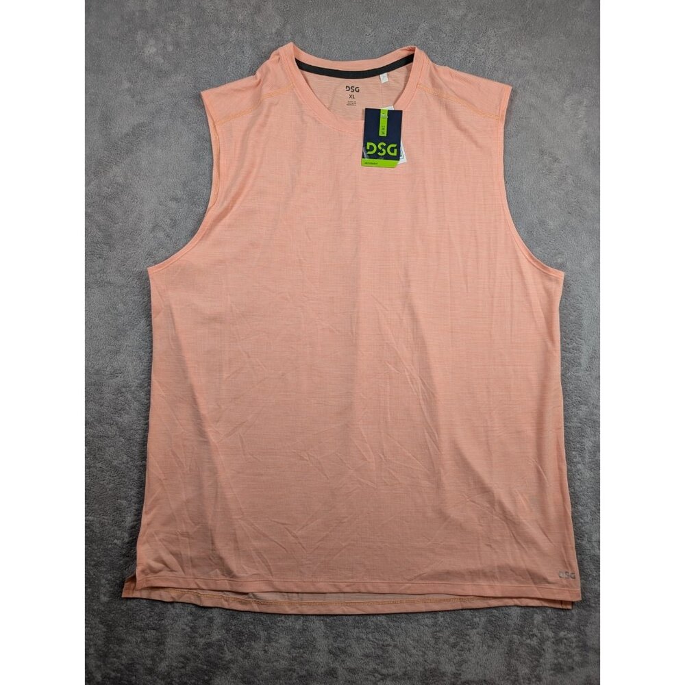 DSG Movement Mens Muscle Tank Top Size XL Wicking Activewear Performance
